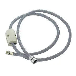 Carlo Frattini Wellness Шланг для смесителя на борт ванны, 1200 мм., с грузом, цвет: хром