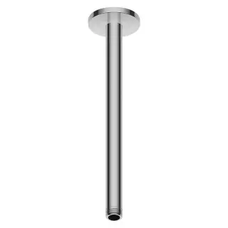 Duravit Душевой кронштейн потолочный круглая накладка, 300 мм/ соединительный патрубок размер DN15, цвет: хром