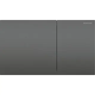 Geberit Sigma70 Клавиша для двойного смыва, квадратная: Хромированный черный