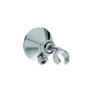 Carlo Frattini Wellness Держатель ручного душа с подводом воды 1/2”, цвет: хром