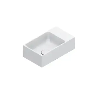 Catalano Premium Раковина 40x23см, без отв., цвет: белый глянцевый