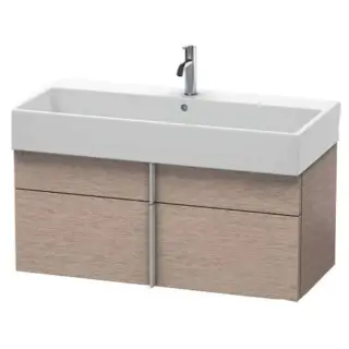 Duravit VA Тумба подвесная 98.4x43.1х44.1см., с раковиной, 1 выдв.ящик, цвет: Oak Cashmere