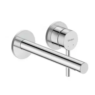 Duravit Circle Смеситель для раковины, настенный, цвет: хром