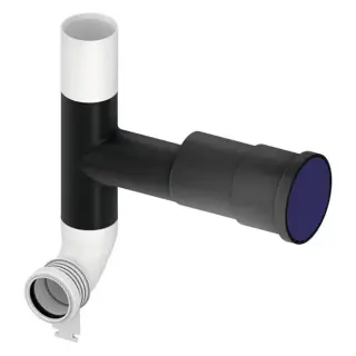 TECEprofil Сменный сливной патрубок для отвода воздуха, DN70 левый, 90*