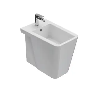 Globo Incantho Биде напольное 54x35х44 см, с 1 отв., цвет: белый