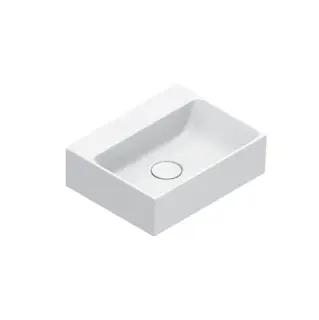 Catalano Premium Раковина 40x32см, без отв., цвет: белый глянцевый