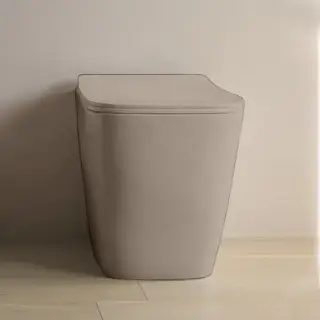 Artceram A16 Унитаз напольный, 52,5х36см, безободковый, слив универсальный, с крепежом, цвет: matera