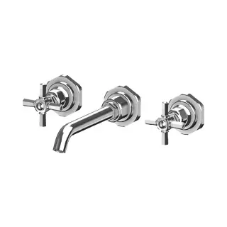 Gattoni TRD Смеситель для раковины, встраиваемый, ручки Paris, цвет: хром