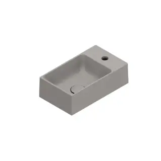 Catalano Premium Раковина 40x23см, с 1 отв., цвет: Tortora Satinato