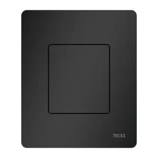 TECEsolid Urinal, Панель смыва для писуара, цвет: черный матовый