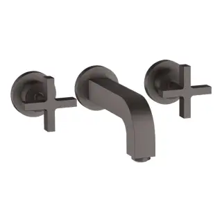 Axor Citterio Смеситель для раковины, встраиваемый, излив: 16.2см., цвет: шлифованный черный хром