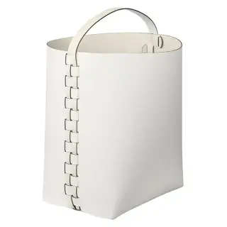 ADJ Корзина Helena, 35x30xH45 см., цвет: белый/панна котта