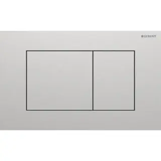 Geberit Sigma40 Клавиша для двойного смыва, квадратная: Матированный