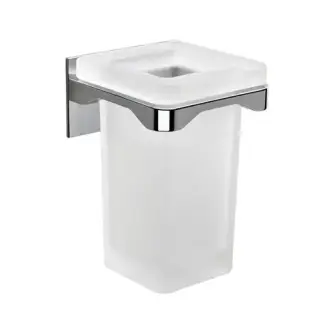 Colombo Forever Стакан подвесной, цвет: хром/матовое стекло