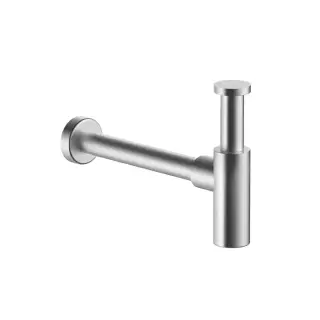 Fantini Nostromo Сифон для раковины и биде, цвет: Матовая натуральная сталь