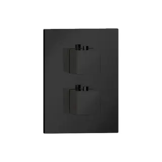 Almar Core Смеситель для душа, встраиваемый, термостатический, цвет: черный матовый