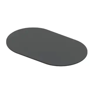 Artceram Fuori Scala Полка для овальной консоли 60см., керамическая, цвет: notte