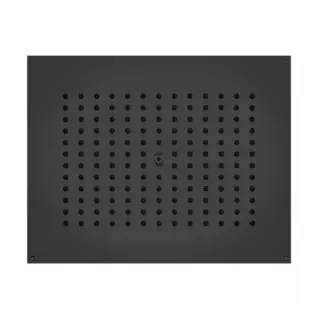 BOSSINI DREAM-CUBE  Верхний душ 370 x 370 мм, цвет: черный матовый