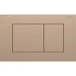 Geberit Sigma40 Клавиша для двойного смыва, квадратная: Красное золото