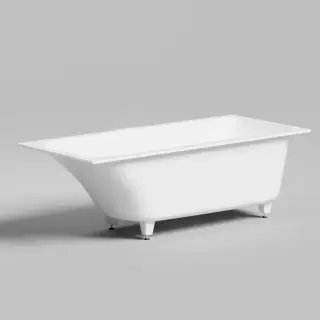 Salini Orlanda KIT Встраиваемая ванна 170х75х60cм., &quot;Up&Down&quot;, сифон, щелевой слив-перелив, мат-л: S-Sense, цвет: белый глянцевый