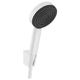 Hansgrohe Pulsify 1j Porter-набор Душевой гарнитур, ручной душ, настенный держатель и шланг 125см., цвет: белый матовый