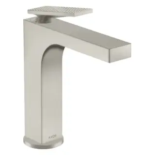 Axor Citterio Смеситель для раковины 160, на 1 отв., излив h: 16см, с текстурой, цвет: сталь