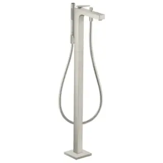 Axor Citterio Смеситель для ванны,напольный, с ручным душем, цвет: сталь