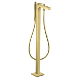Axor Citterio Смеситель для ванны, напольный, с ручным душем, цвет: шлифованная медь