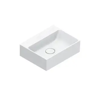 Catalano Premium Раковина 45x35см, без отв., цвет: белый глянцевый