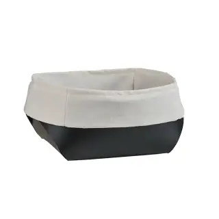 ADJ Корзина для хлеба, 15x15xH7 см., цвет: черный/серый