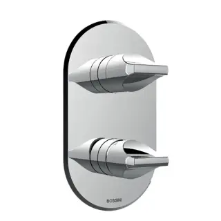 Bossini Apice Смеситель для душа, встраиваемый, однорычажный, с переключателем на 2-5 положений, цвет: хром