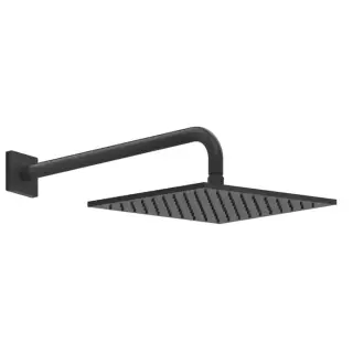 Gessi Rilievo Душевая головка шарнирная для настенного крепления 250x250 мм на 1/2&quot;, цвет: nero XL