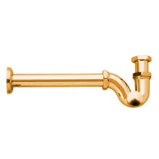 Nicolazzi Complementi Сифон S 1”1/4 без донного клапана для биде, цвет: золото