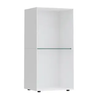 Laufen Palomba Шкаф напольный,27.5x22x55см с 1 стекл. полкой, цвет: белый матовый