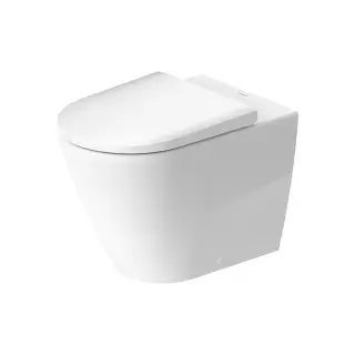 Duravit D-Neo Унитаз 37х58х40см., напольный, безободковый, слив в стену, цвет: белый