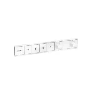 Hansgrohe RainSelect Термостат для душа, 4 источника, внешняя часть, цвет: белый матовый