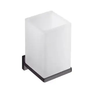 Colombo Look Стакан подвесной, цвет: PVD графит полированный/матовое стекло