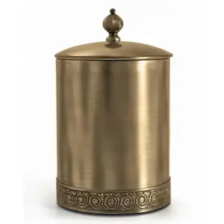 3SC Bally Ведро с крышкой, ручка Zar, цвет: золото 24к. Lucido