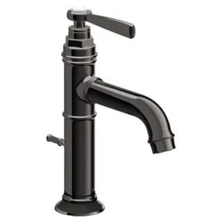 Axor Montreux Смеситель для раковины 100, на 1 отв., с донным клапано, цвет: полированный черный хром