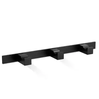 Decor Walther Corner HAK3 Панель с 3 крючками 18x4см, подвесной, цвет: черный матовый