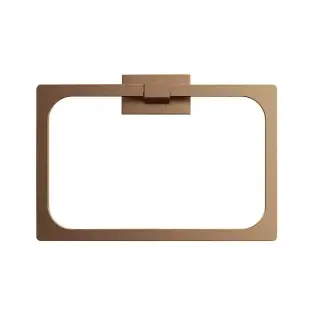 Colombo Look Полотенцедержатель кольцо 20х14см, цвет: PVD Vintage матовый