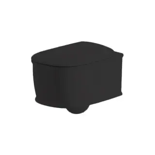 Artceram Atelier Унитаз 36х52см., подвесной, Rimless, цвет: черный