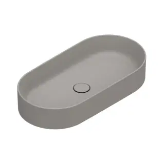 Catalano Zero Раковина 70х35см, накладная, без отв., без перелива, цвет: Tortora Satinato