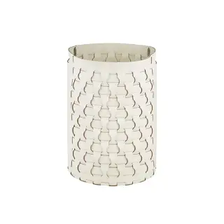 Colombo Adj Круглая корзина Dubai D40хH57см., напольная, цвет: белый/панна котта