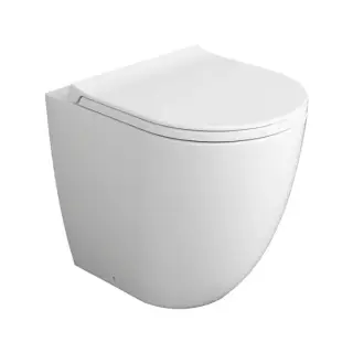 SIMAS Vignoni Унитаз напольный XS 37х48 см, цвет: белый