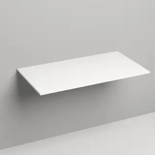 Salini Столешница 100х50х1.5 cм, из материалов S-Stone, цвет: белый матовый