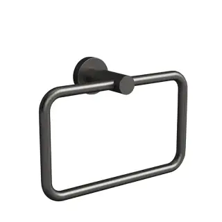 Colombo Plus Полотенцедержатель кольцо, цвет: PVD графит матовый