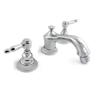 Nicolazzi Impero Смеситель для биде на 3 отверствия с донным клапаном, излив: 131 мм, цвет: хром