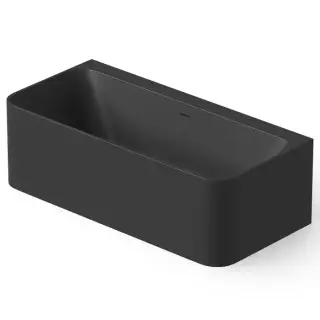 Dea Design Modern Ванна 160х80х56см., отдельностоящая, Solid Surface, цвет: Black №16