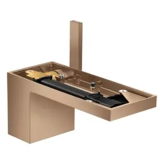 Axor MyEdition Смеситель для раковины 70, на 1 отв., без панели, цвет: шлифованное красное золото